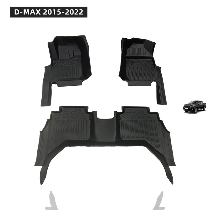 Manufacturer Car Floor Protector Thickened TPE Mats for D-MAX 2015-2022