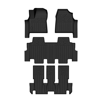 Tikar trak 3D TPE dengan alur yang mendalam