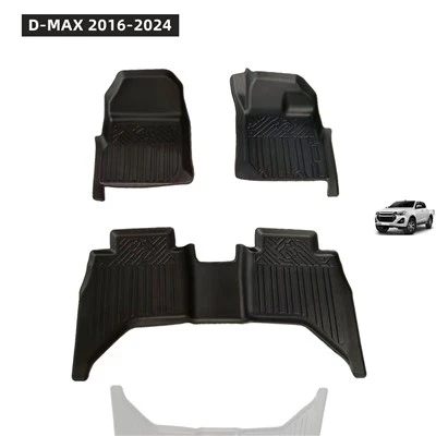 Semua-Tikar Lantai TPE 5D Cuaca Untuk D-MAX 2016-2024