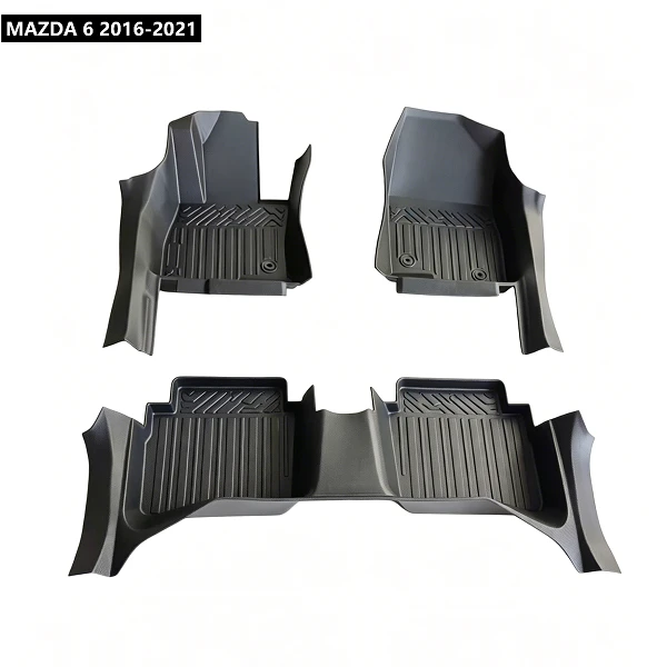 Waterproof 5D TPE Car Floor Mat for MAZDA 6 2016-2021